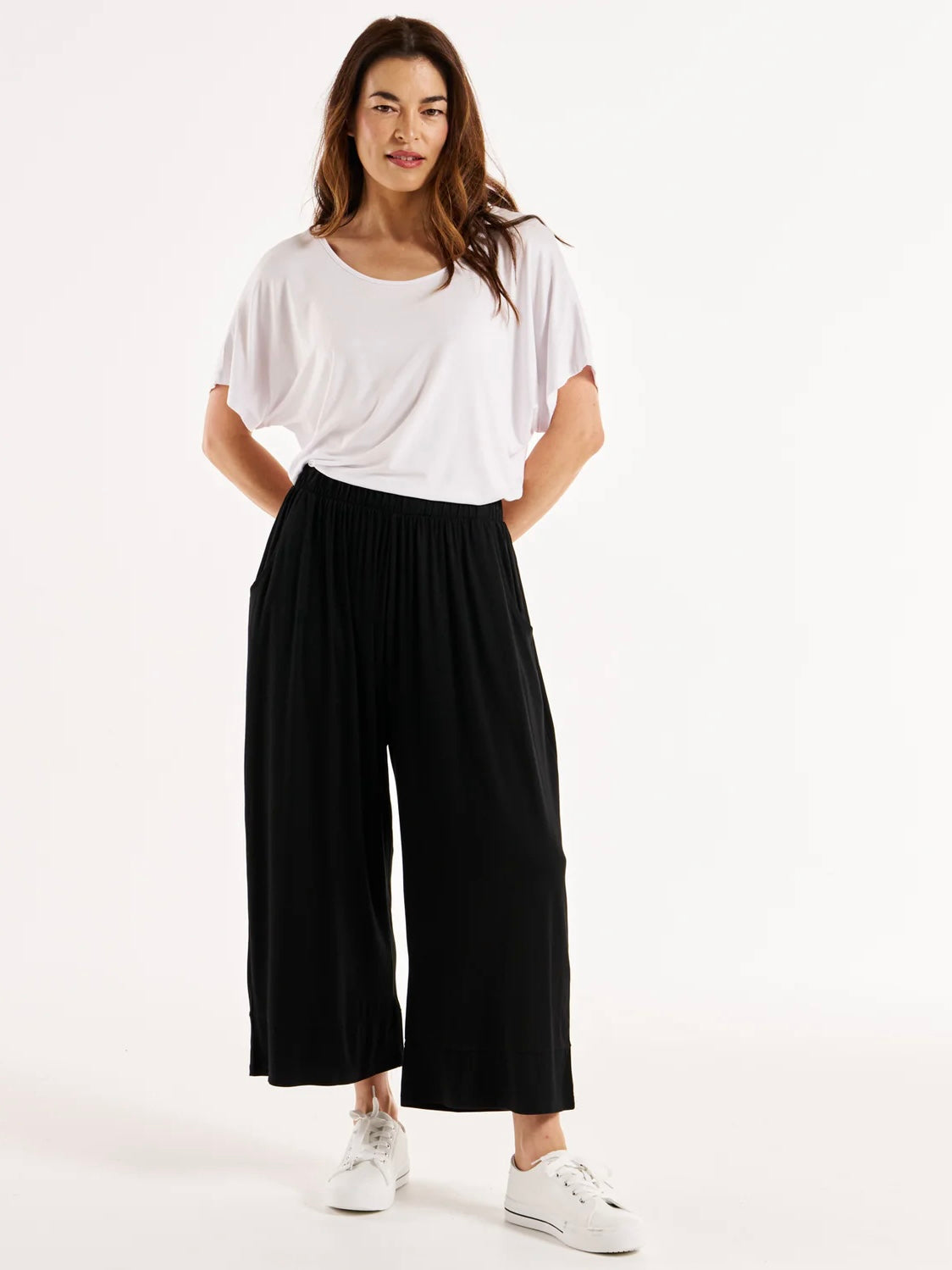 Betty Basics Astrid Bamboo Pants-Black