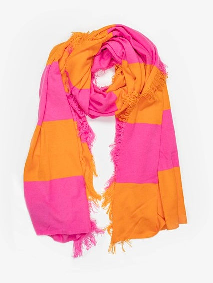 Antler Scarf-OJ & Pink | NZ womens clothing | Trio Boutique Geraldine