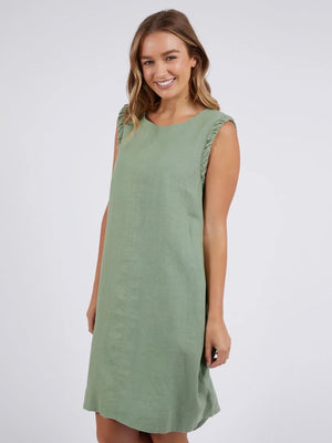 Foxwood Bastia Dress-Fern