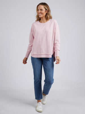 Foxwood Simplified Crew-Blossom Pink