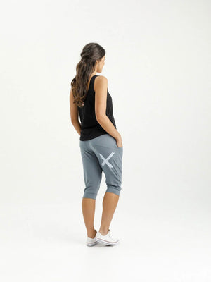 Home Lee 3/4 Apartment Pants- Storm with Sky X