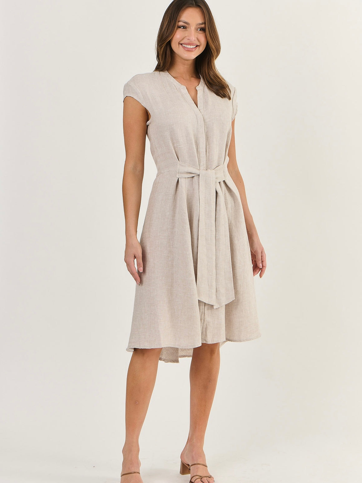 Naturals by O&J Dress-Dune