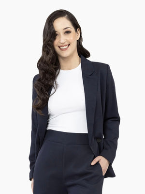 Seeking Lola Jordanna Blazer-Navy