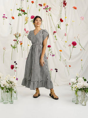 Home Lee Greta Dress-Checks