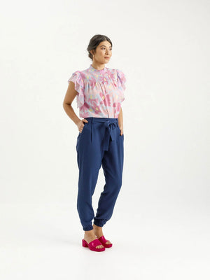 Home Lee Billie Pants-Indigo Blue