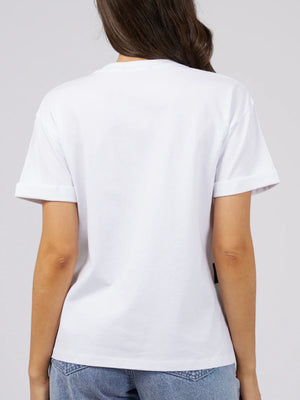 All About Eve Washed Tee-White