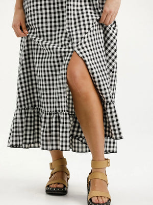 Home Lee Greta Dress-Checks