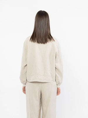 Seeking Lola Keen Jacket-Natural Linen