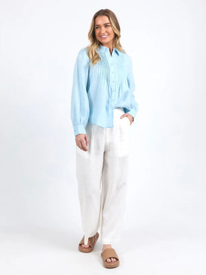 Foxwood Toulouse Blouse-Light Blue