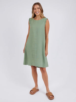 Foxwood Bastia Dress-Fern