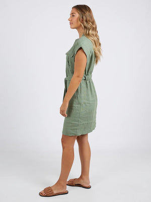 Foxwood Harlow Dress-Khaki