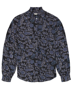 Garcia Shirt-Black Print | NZ womens clothing | Trio Boutique Geraldine