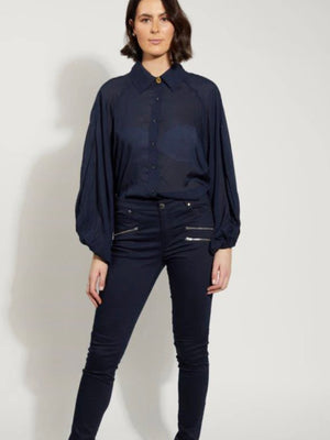 Drama The Label Two Point Shirt-Twilight | NZ womens clothing | Trio Boutique Geraldine