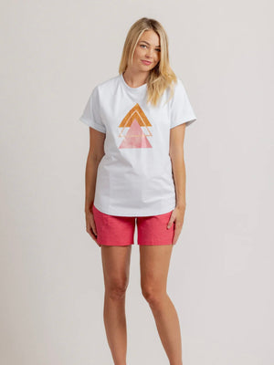 Mi Moso Arrow Tee-White