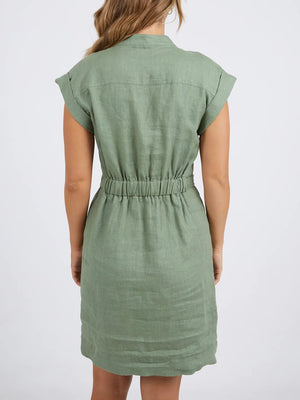 Foxwood Harlow Dress-Khaki