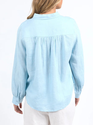 Foxwood Toulouse Blouse-Light Blue