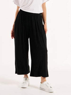 Betty Basics Astrid Bamboo Pants-Black