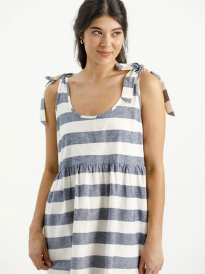 Home Lee Andi Dress-Beach Stripe