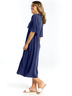 Betty Basics Cora Dress-French Blue