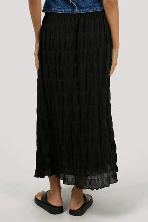 All About Eve Maude Maxi Skirt-Black