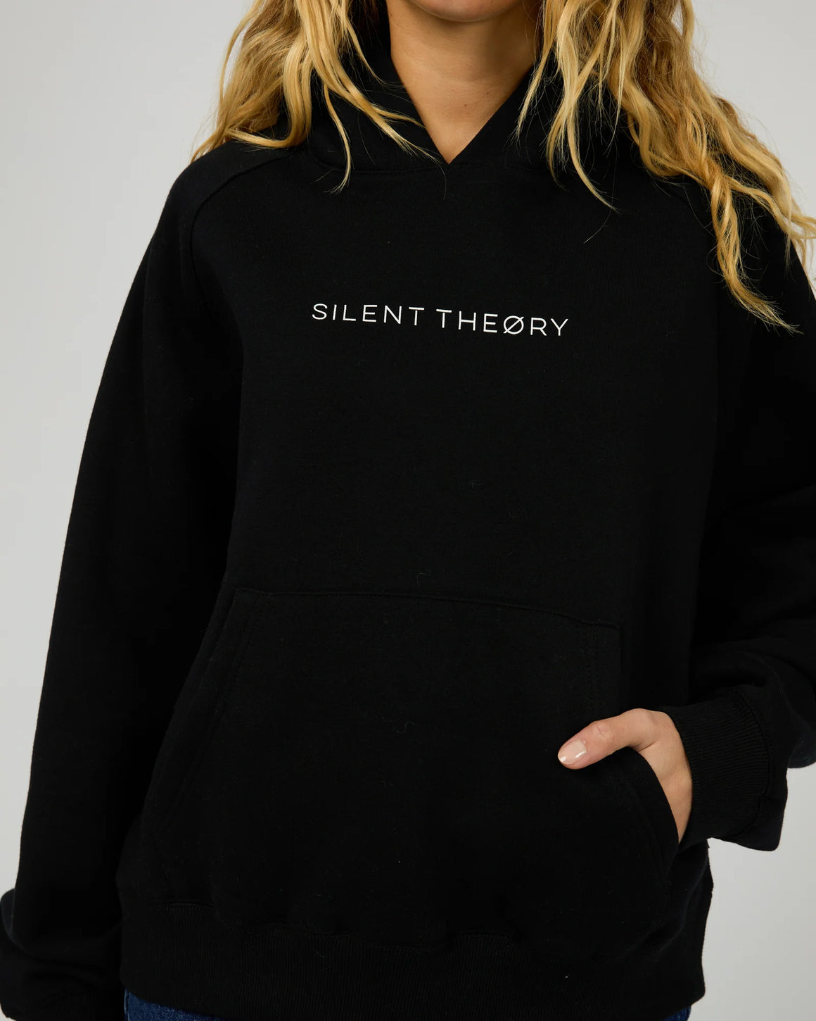 Silent Theory Logo Hoodie-Black