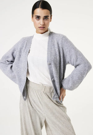 Garcia Cardigan-Mist Heather