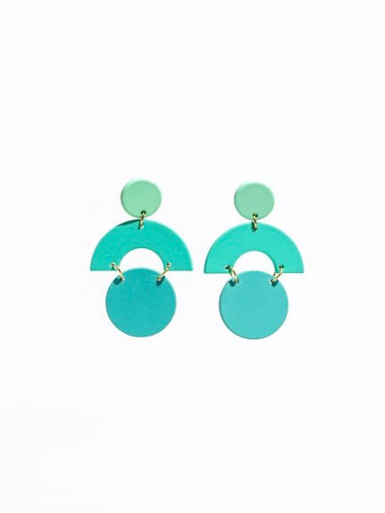 Stilen Caz Earrings-Azure | NZ womens clothing | Trio Boutique Geraldine